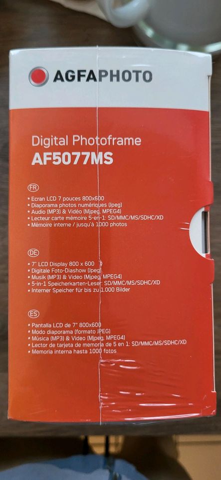 AgfaPhoto Digitaler Fotorahmen AF5077MS  NEU! OVP! in Düren