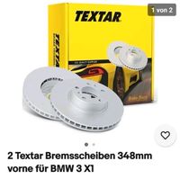 2 Stk. Textar Bremsscheiben 348mm VA BMW 3er X1 Bayern - Königsbrunn Vorschau