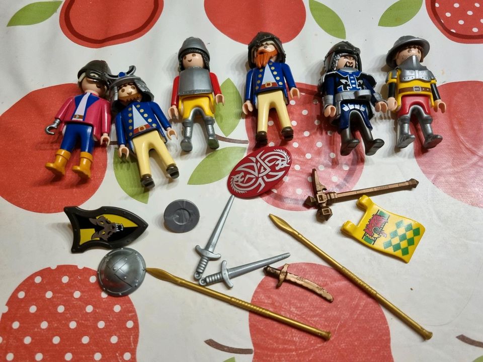 Playmobil Figuren Sammlung Ritter Advent Weihnachten in Altenberg Sachs