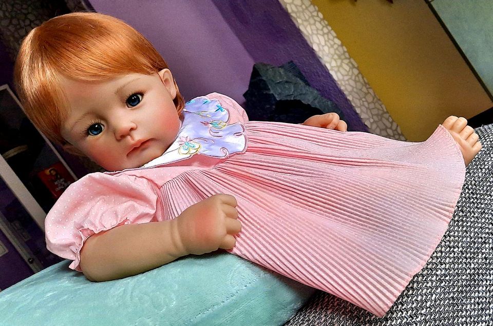 TOP RARITÄT Künstlerpuppe Monika Levenig wie Reborn Baby Toodler in Trier