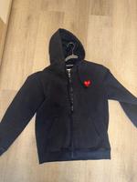 CDG Comme des Garçons Zip Up Hoodie Gr. L Navy Düsseldorf - Oberbilk Vorschau