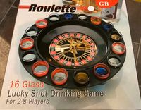 Casino Trinkspiel mit 16 Schnapsgläsern Roulette Set Nordrhein-Westfalen - Mönchengladbach Vorschau