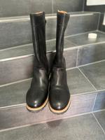 Travelin Leder-Winterstiefel "Varde" in Schwarz Bayern - Großostheim Vorschau