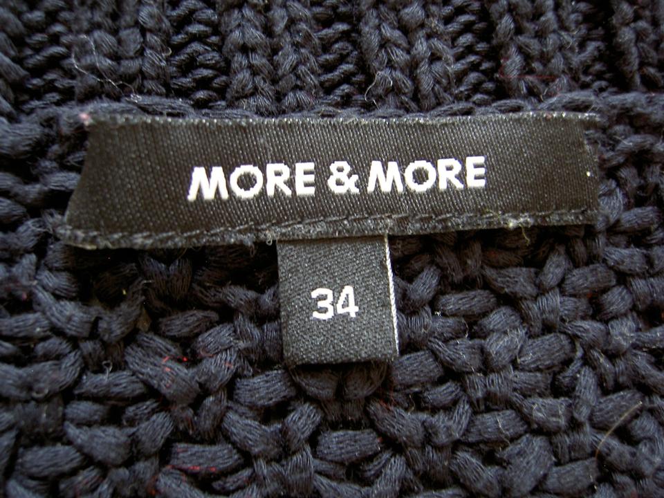 Kurzarm-Pulli more&more, dunkelblau, Gr. 34, selten getragen in Tittling