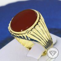 M*173080 Wert 1.290,- Karneol Siegel Ring 585 / 14 KT Gold xxyy Essen - Karnap Vorschau