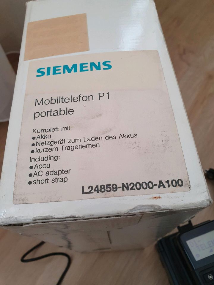 Siemens P1 Autotelefon mit OVP Netzteil  Anleitung etc in Dudeldorf