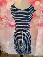 soccx Sommerkleid marineblau weiß Größe 36 Sachsen - Brandis Vorschau