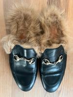 Loafer schwarz 38 Fell Köln - Rath-Heumar Vorschau