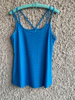 Cami Top Shirt Spagettiträger Gr. 40 L blau wie neu München - Milbertshofen - Am Hart Vorschau