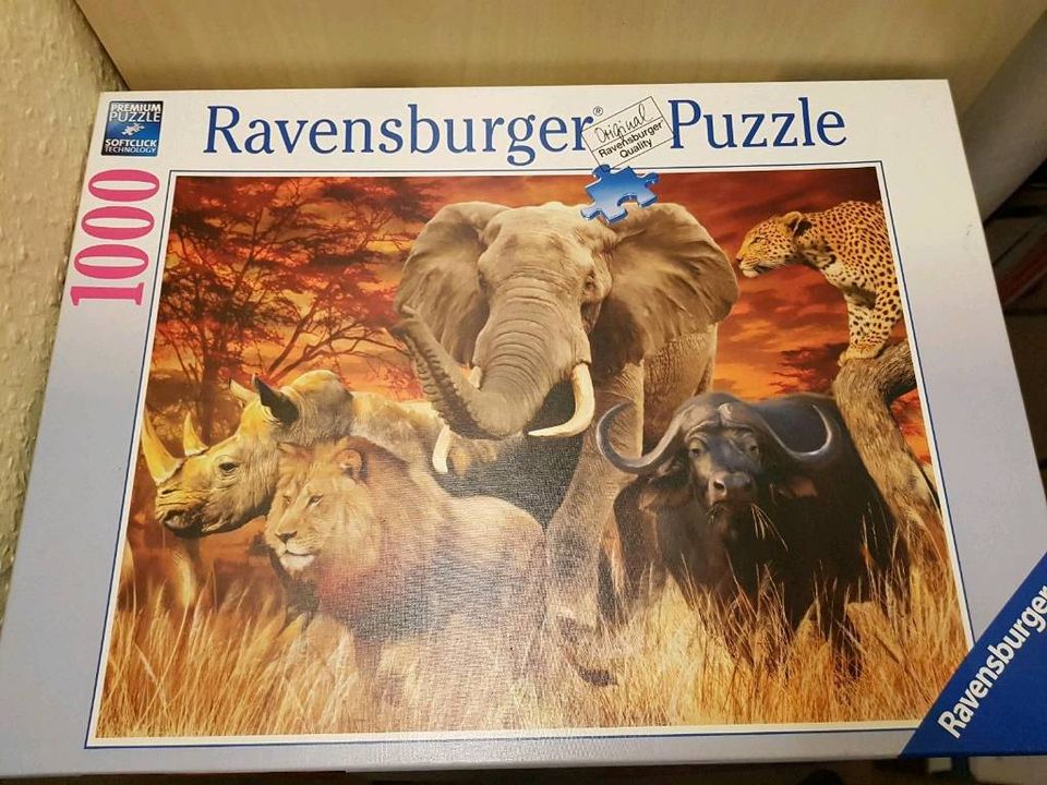 Puzzle 1000 Teile Ravensburger Schmidt Clementoni in Düsseldorf