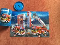 Playmobil Puzzle Feuerwehr mit Spardose Schwerin - Altstadt Vorschau