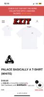 Palace Basically Shirt Bayern - Kempten Vorschau