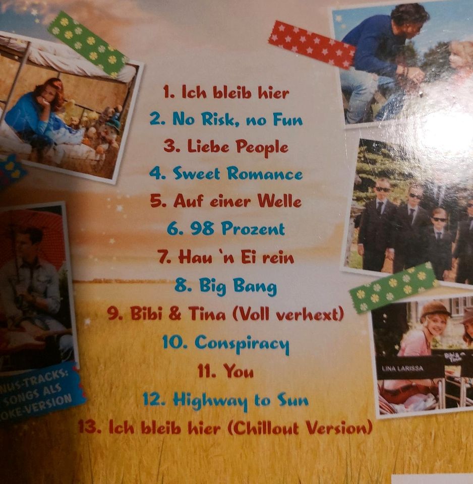 Mädchen Bibi&Tina /Musik CD & Buch/Ostern in Waren (Müritz)