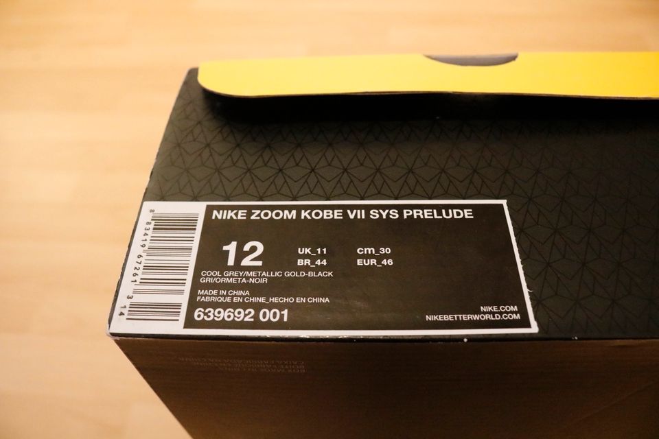 Nike Kobe 7 Prelude London US 12 (Original 100%) in Koblenz