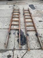 DDR Feuerwehrleiter Holzleiter Sachsen - Schöpstal Vorschau