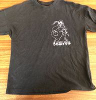 PULL&BEAR schwarzes T-Shirt mit Aufdruck Naruto Hessen - Rosbach (v d Höhe) Vorschau