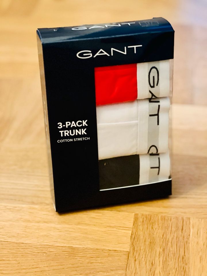 Neue Gant 3 Trunk Unterhosen Gr L in OVP❣️ NP 44,95 in Hannover