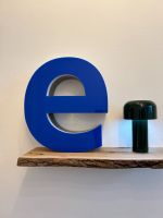 Leuchtbuchstabe „e“ Blau Vintage Hannover - Mitte Vorschau