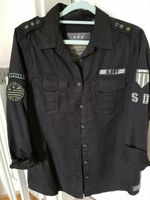 Superdry Military Hemd Bluse schwarz Gr. S NEUWERTIG Brandenburg - Jüterbog Vorschau