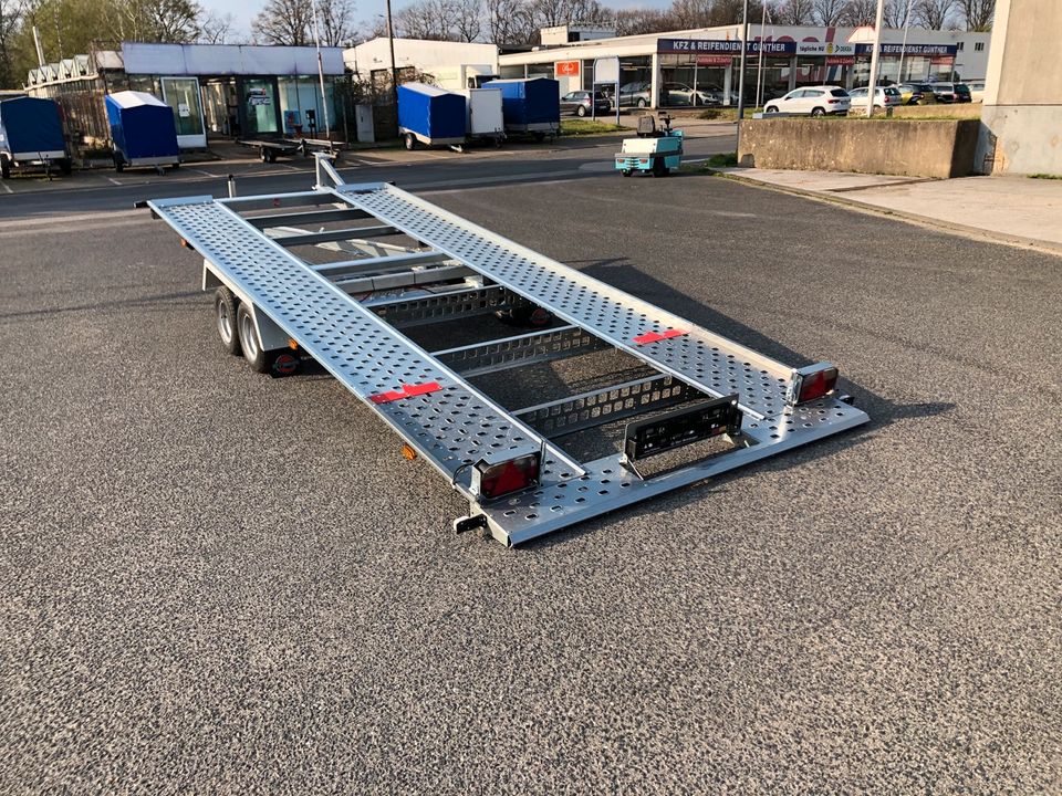 Autotransporter Autotrailer Autotransportanhänger mieten leihen in Herten