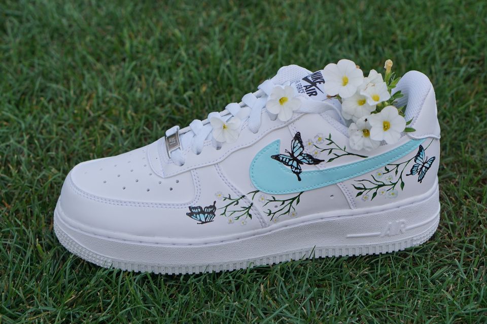 Nike Air Force 1 Custom Sneaker handbemalt individualisiert in Hannover