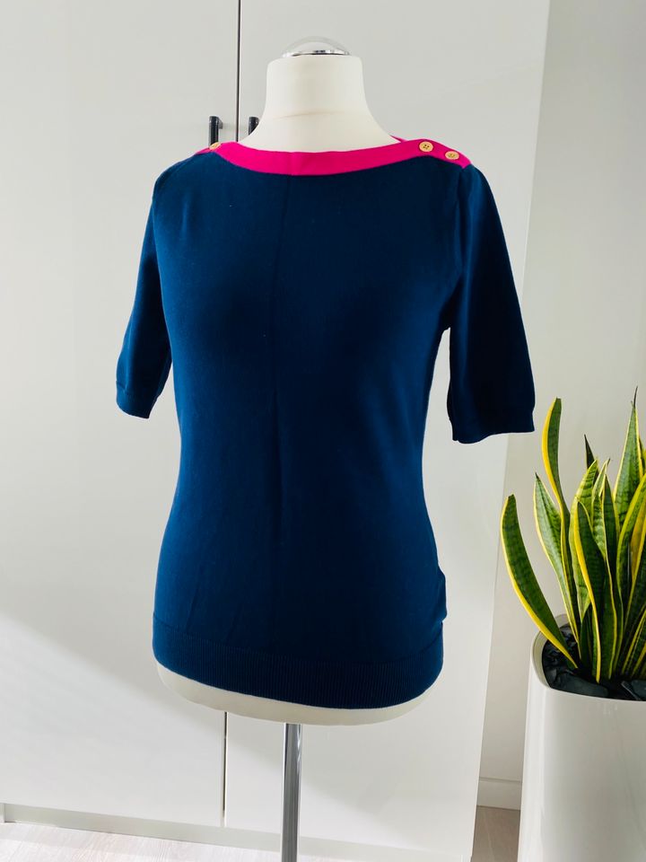 Ralph Lauren ** L  ** Pullover ** blau / pink ** TOP ** in Schloß Holte-Stukenbrock