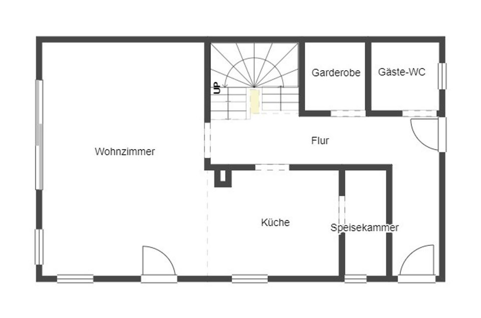 Neubaucharme: Dank Erstbezug tadellose Doppelhaushälfte mit durchdachtem Grundriss bei Brunnthal in Brunnthal