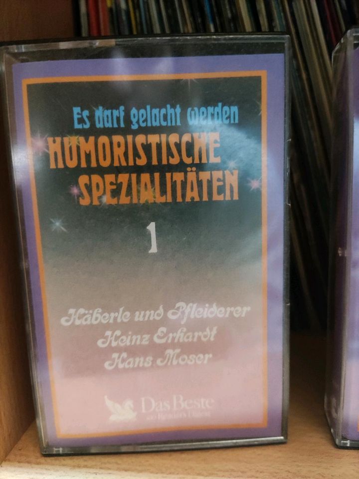 Kassetten Humoristische Spezialitäten Es darf gelacht werden in Eckental 