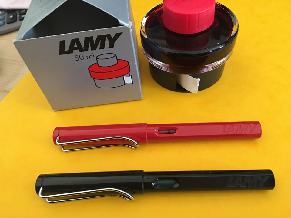 LAMY Safari Füllfederhalter und T52 Tintenmine in Halberstadt