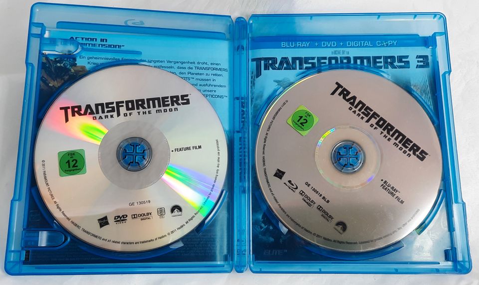 TRANSFORMERS 3 - BLURAY BLU-RAY BLUERAY in Schöningen