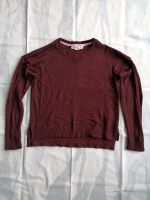 Basic Feinstrick Strickpulli Strickpullover dunkelrot Alpakawolle Nordrhein-Westfalen - Paderborn Vorschau