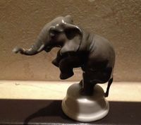 Porzellanfigur Zirkus kleiner Elefant , Rosenthal Colditz - Zschadraß Vorschau