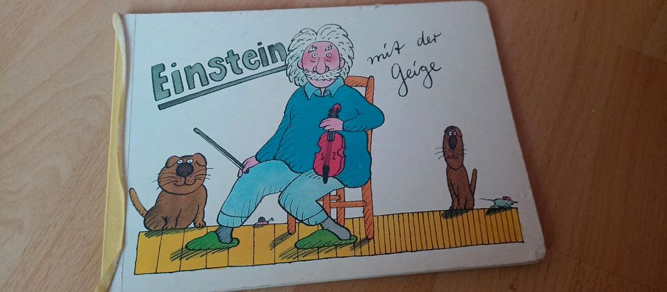 Kinderbuch Einstein mit der Geige in Leipzig