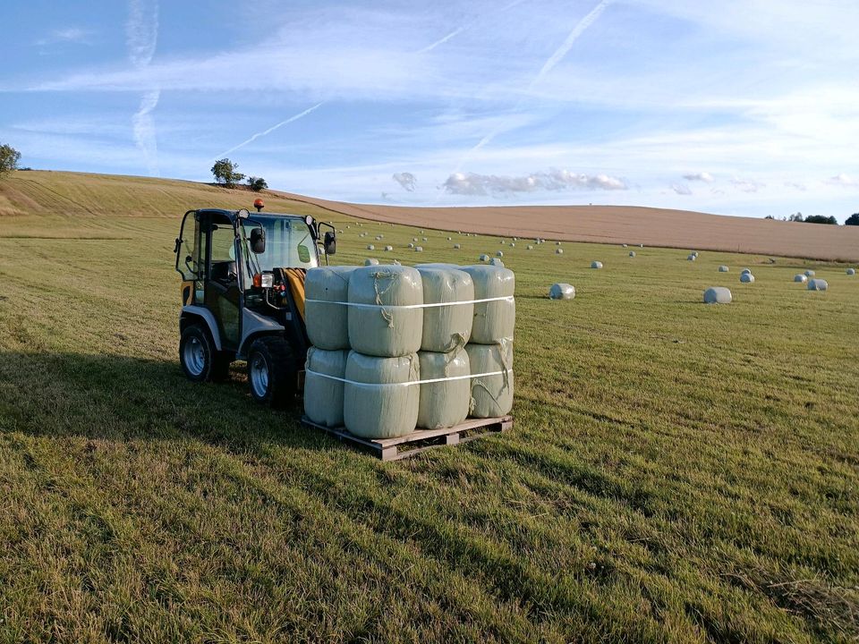 Mini/kleine Siloballen Pferde, Schafe, Alpaka, Ziegen, Hasen, in Pausa/Vogtland