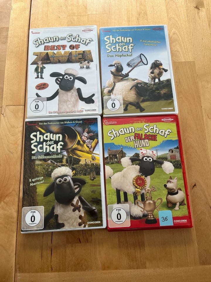DVD Shawn das Schaf, Ninjago, Drachenzähmen in Kirchlinteln