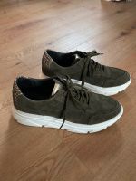 Cox Veloursleder Sneaker khaki dunkelgrün 41 Hamburg-Nord - Hamburg Groß Borstel Vorschau