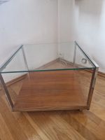 Tisch Beistelltisch Vintage mit Glasplatte Nordrhein-Westfalen - Mülheim (Ruhr) Vorschau