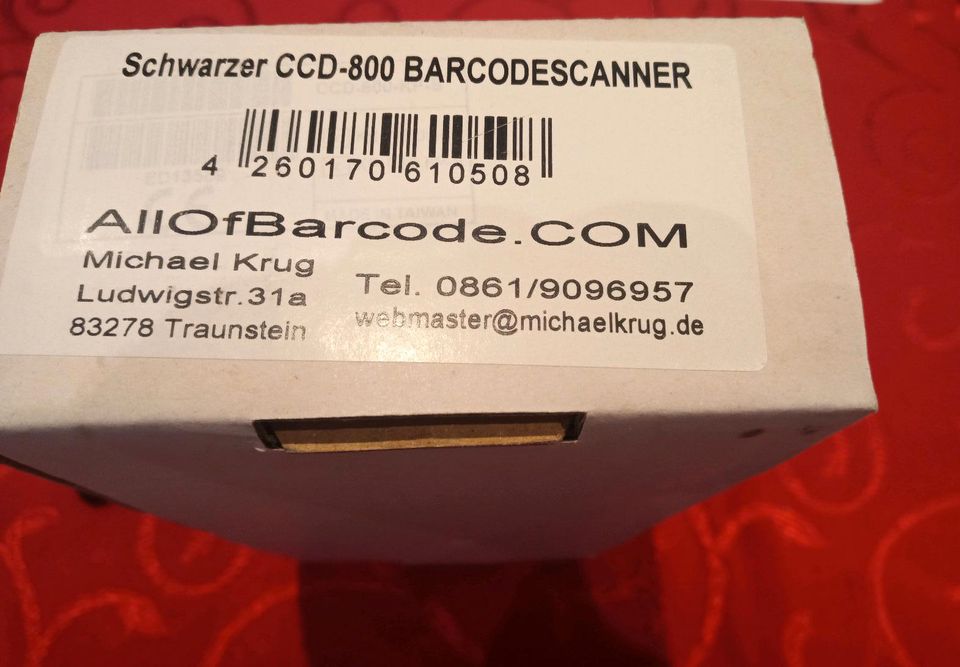 Barcode Scanner Neu USB in Relsberg