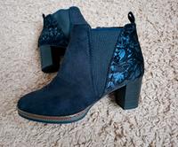 Marco Tozzi Damen Stiefeletten Chelsea Boots 41 Marineblau Rheinland-Pfalz - Haßloch Vorschau