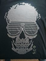 Shirt langärmlig Langarm dünn Pullover 182 Totenkopf Skull C&A Dresden - Äußere Neustadt Vorschau