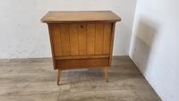 #A DDR Mid Century Fernsehschrank Badschrank Drehplatte Minibar Sachsen - Burgstädt Vorschau