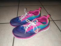 Skechers Turnschuhe Regenbogen bunt 38 Sneaker Memory Foam Hessen - Offenbach Vorschau