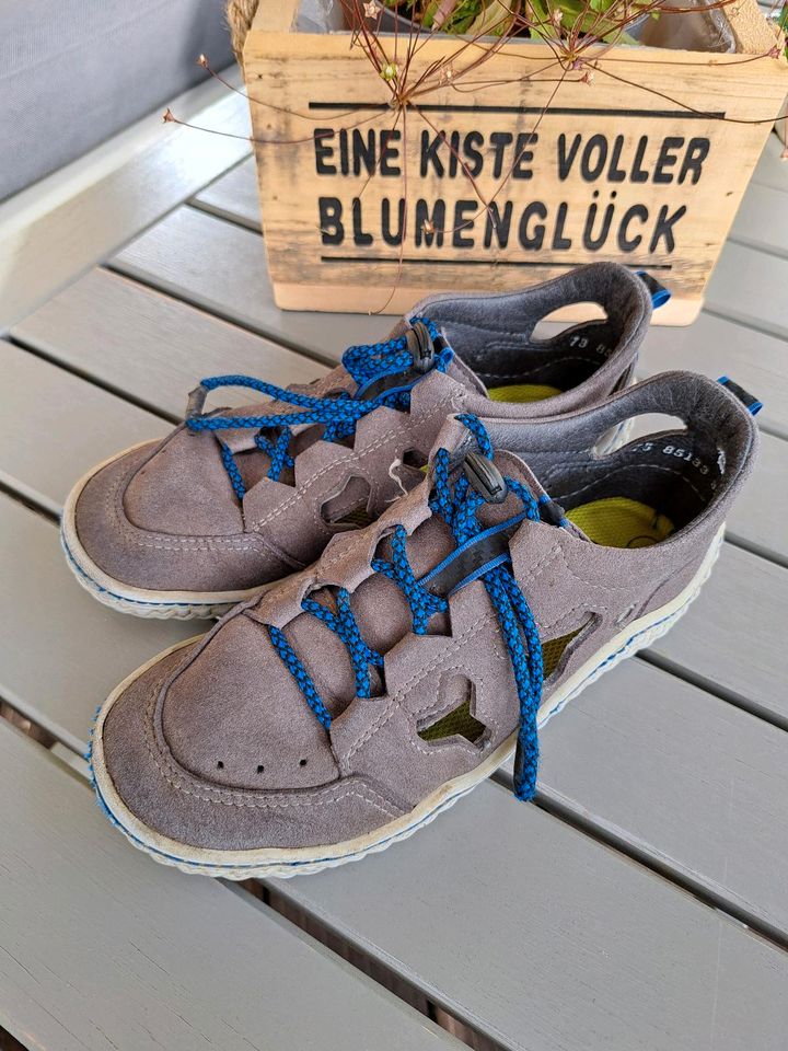 Ricosta Barfußschuhe schuhe sandale kinder grau 32 in Schönwalde-Glien