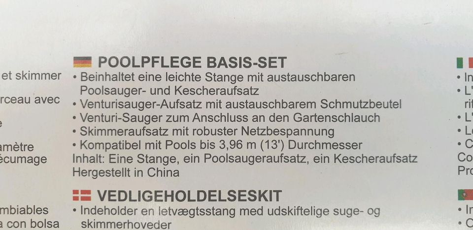 bestway flowclear poolpflege basis-set in Sinsheim