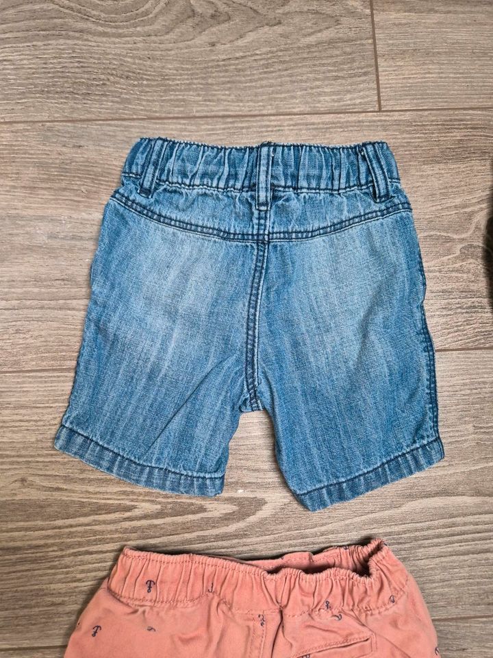 Sommerhosen SET Shorts kurz Sommer Hosen 74 in Burgau