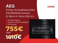 AEG Einbau-Kompaktbackofen KSK792280B Schwarz B:  EEK A++ HAYGO Bielefeld - Stieghorst Vorschau