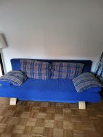 Couch, Schlafcouch mit 2 Seitenkissen + 2 Rückenkissen Niedersachsen - Hardegsen Vorschau