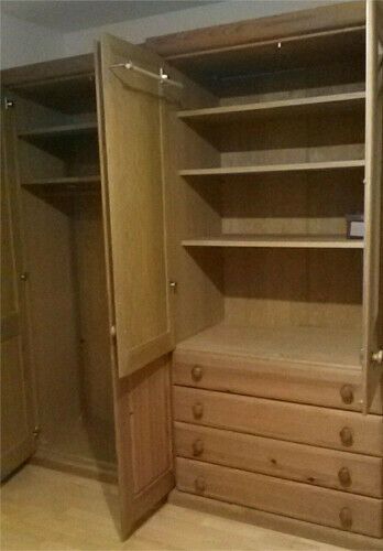 schlafzimmer kleiderschrank holz in Bremen