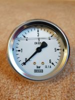 WIKA Rohrfedermanometer 6 bar G1/4B 213.53.xx  9022198 NEU Sachsen-Anhalt - Leuna Vorschau