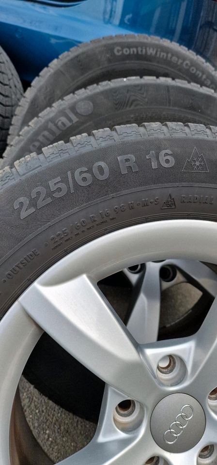 Winterreifen Continental 225/60 R16 Audi in Nürnberg (Mittelfr)